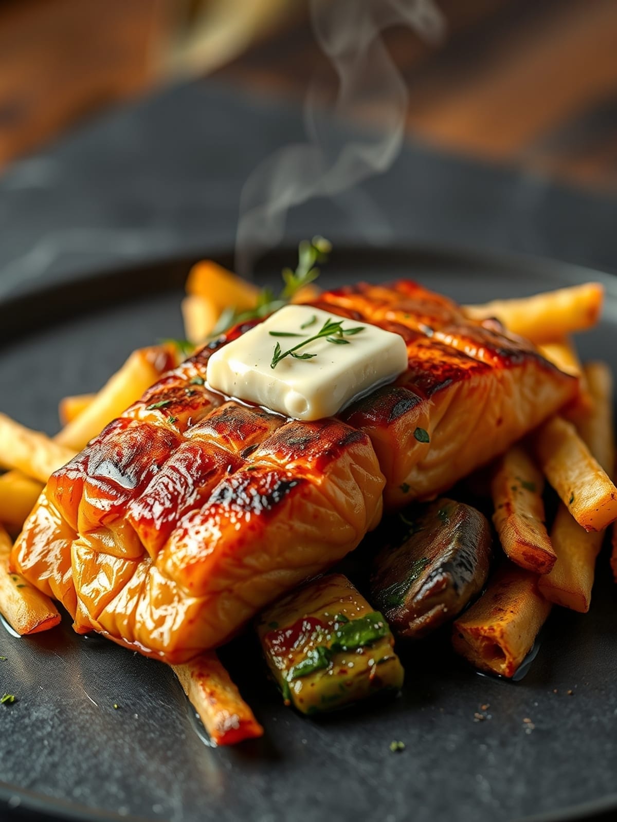 Lachsfilet (Foto folgt)