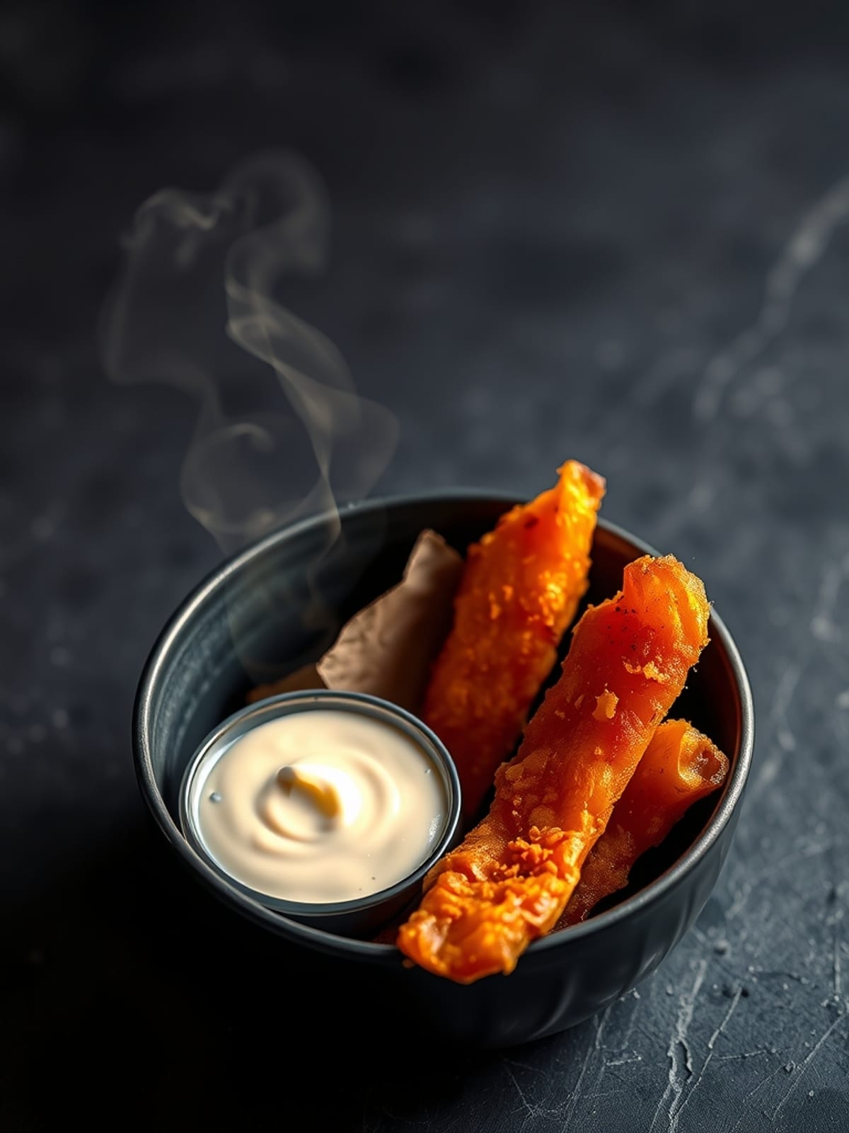 Süßkartoffel-Sticks (Foto folgt)